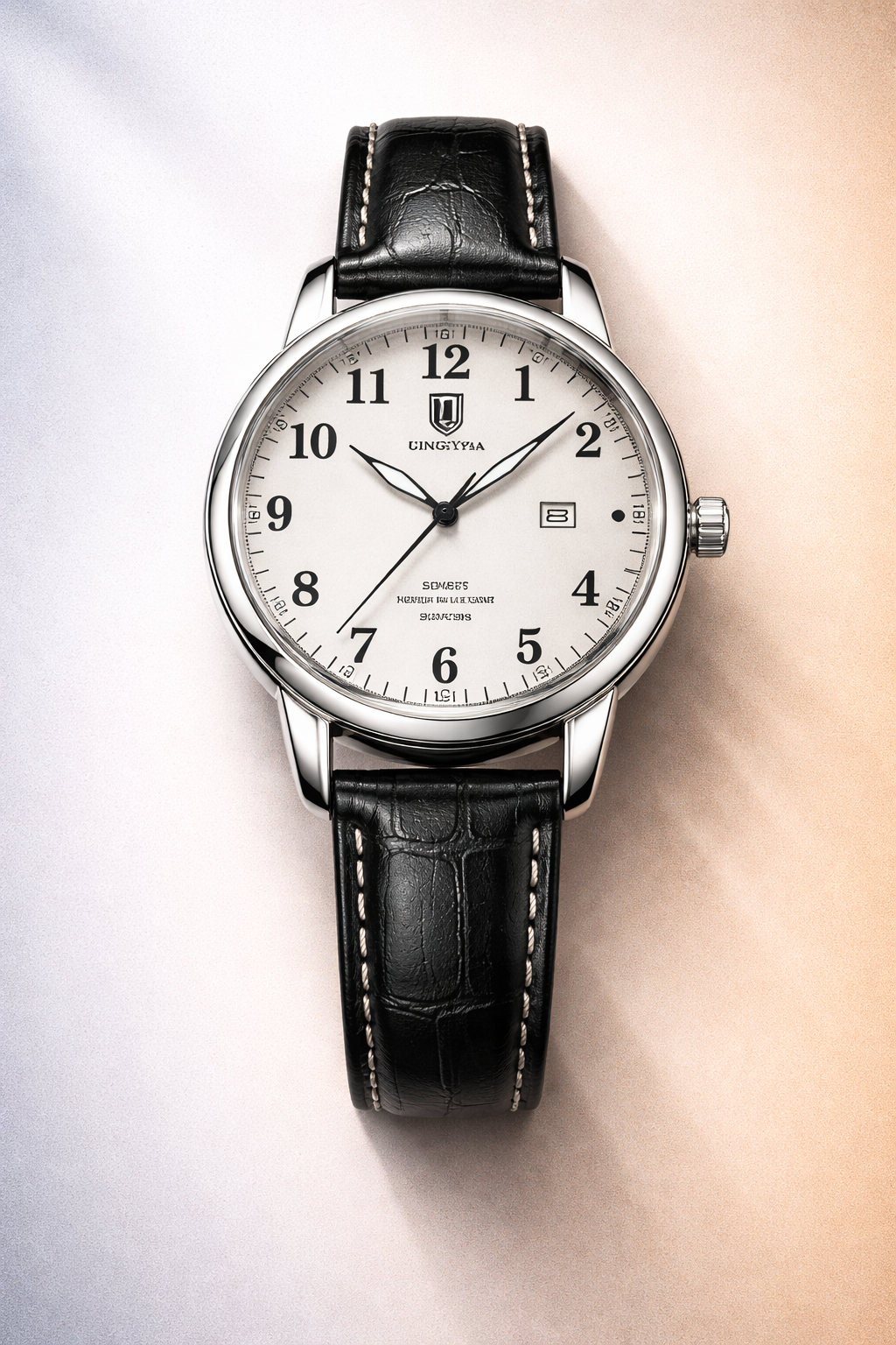 Elevate Your Presence With This Men’s Business Luxury Leather Date Watch Limited Edition