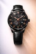 Attract With This Men’s Sports Luxury Leather Multifunction Watch Limited Edition