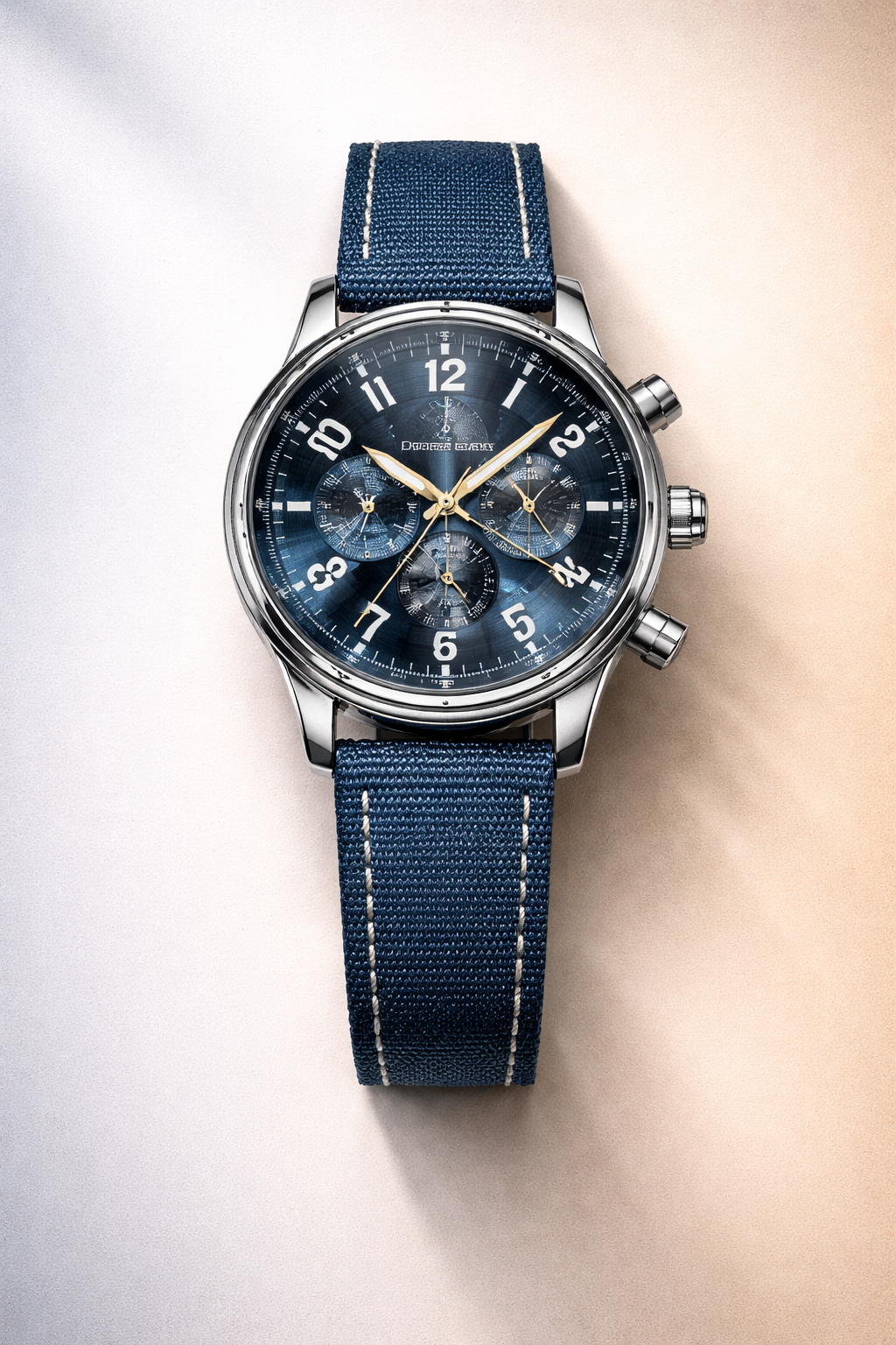 Command Respect With This Men’s Sports Luxury Chronograph Nylon Strap Watch Limited Edition