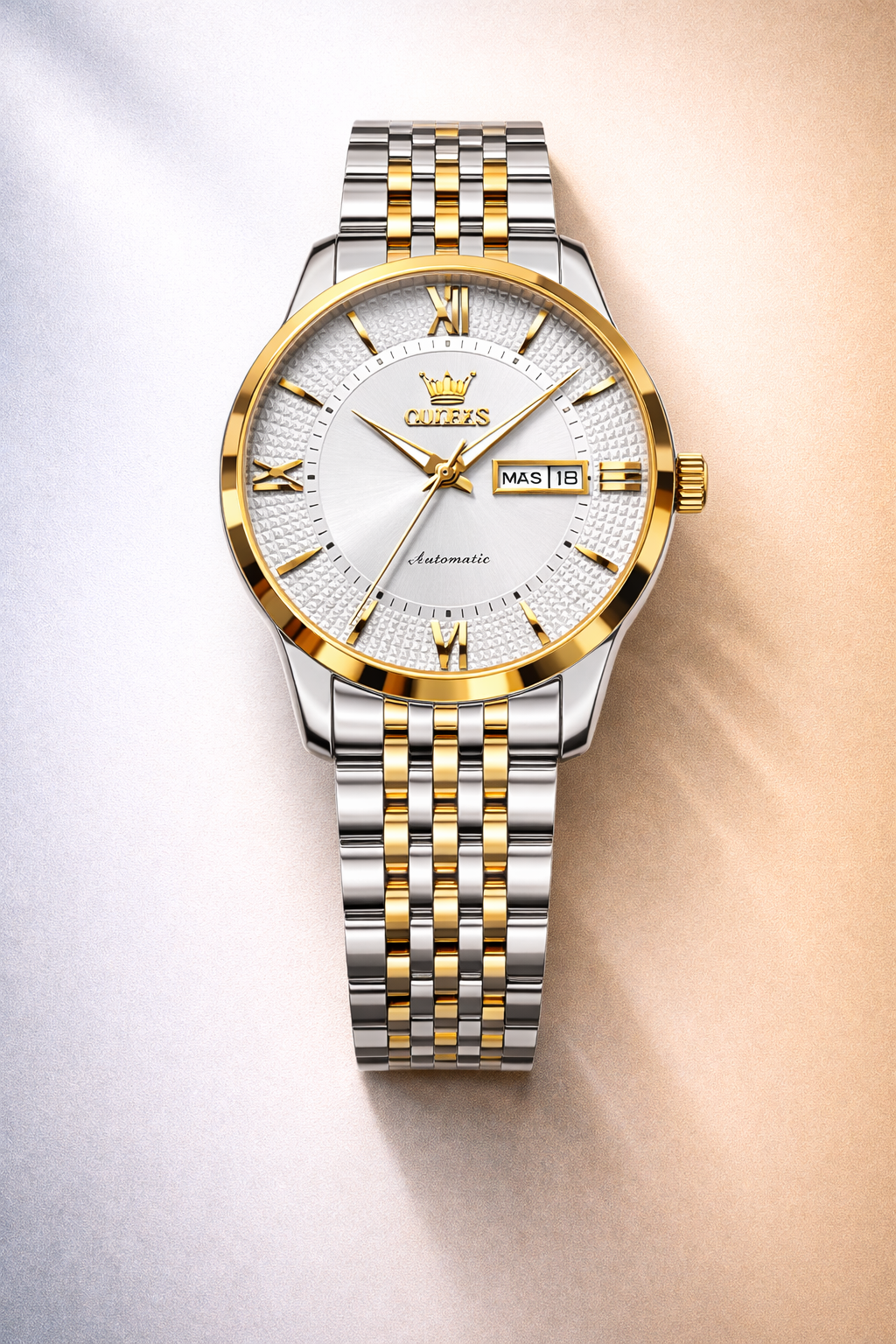 Shine With Confidence With This Men’s Luxury Automatic Day Date Watch Limited Edition