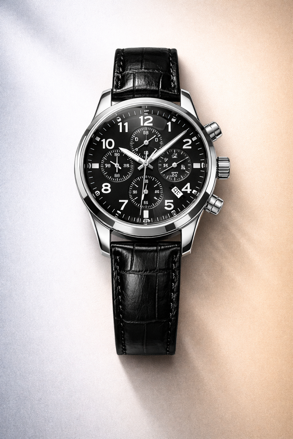Dress Smarter With This Men’s Business Luxury Leather Chronograph Watch Exclusive Piece