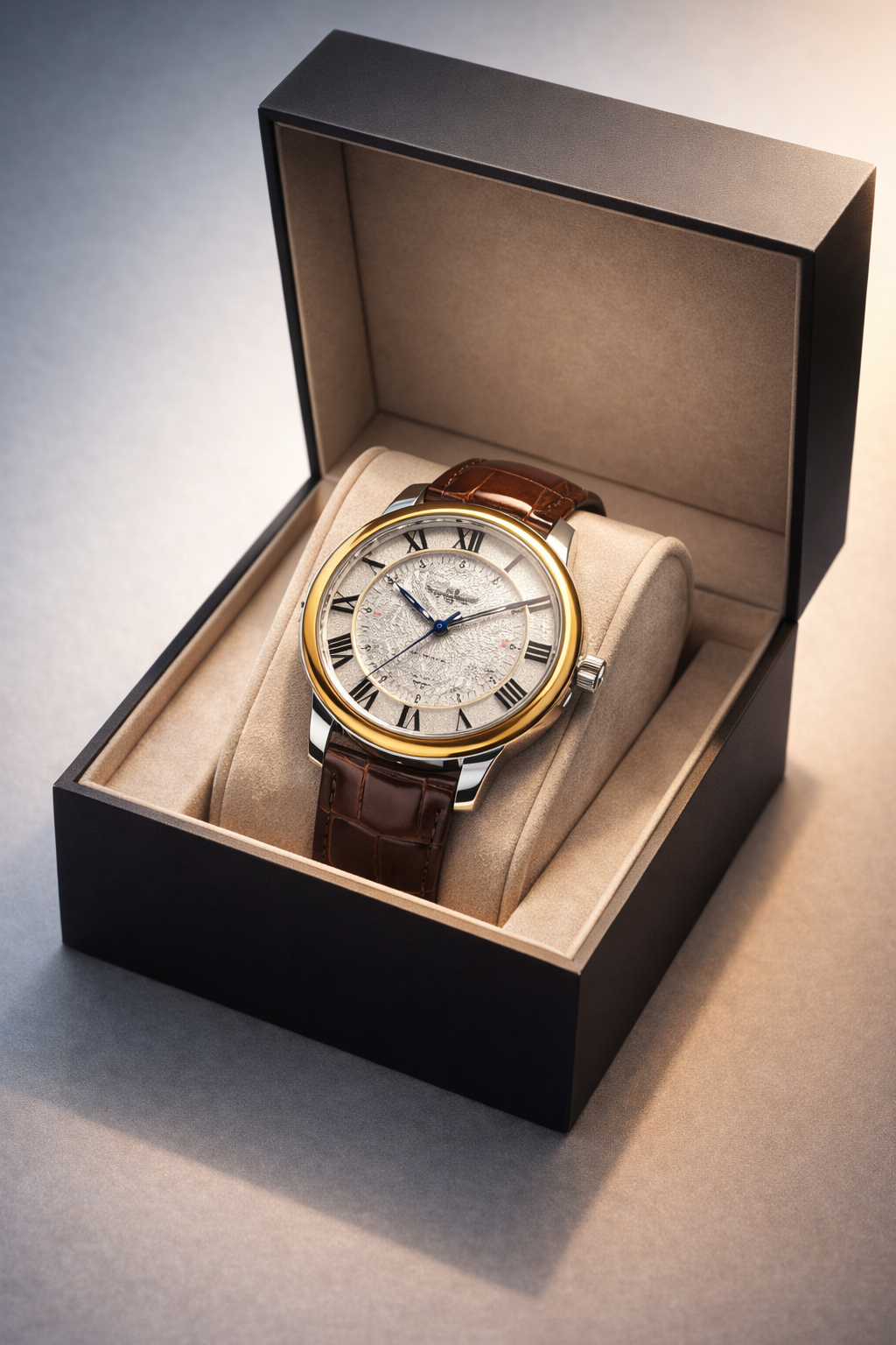 Rise In Confidence With This Men’s Luxury Automatic Leather Watch Limited Edition