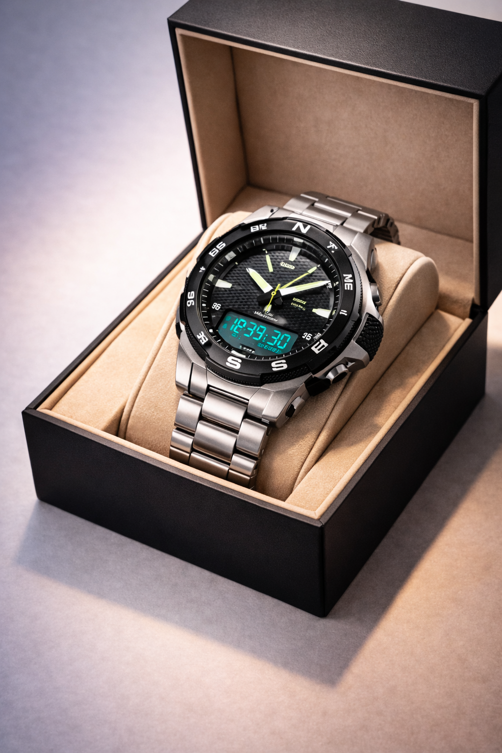Own Your Presence With This Men’s Sports Luxury Steel Digital Watch Exclusive Piece