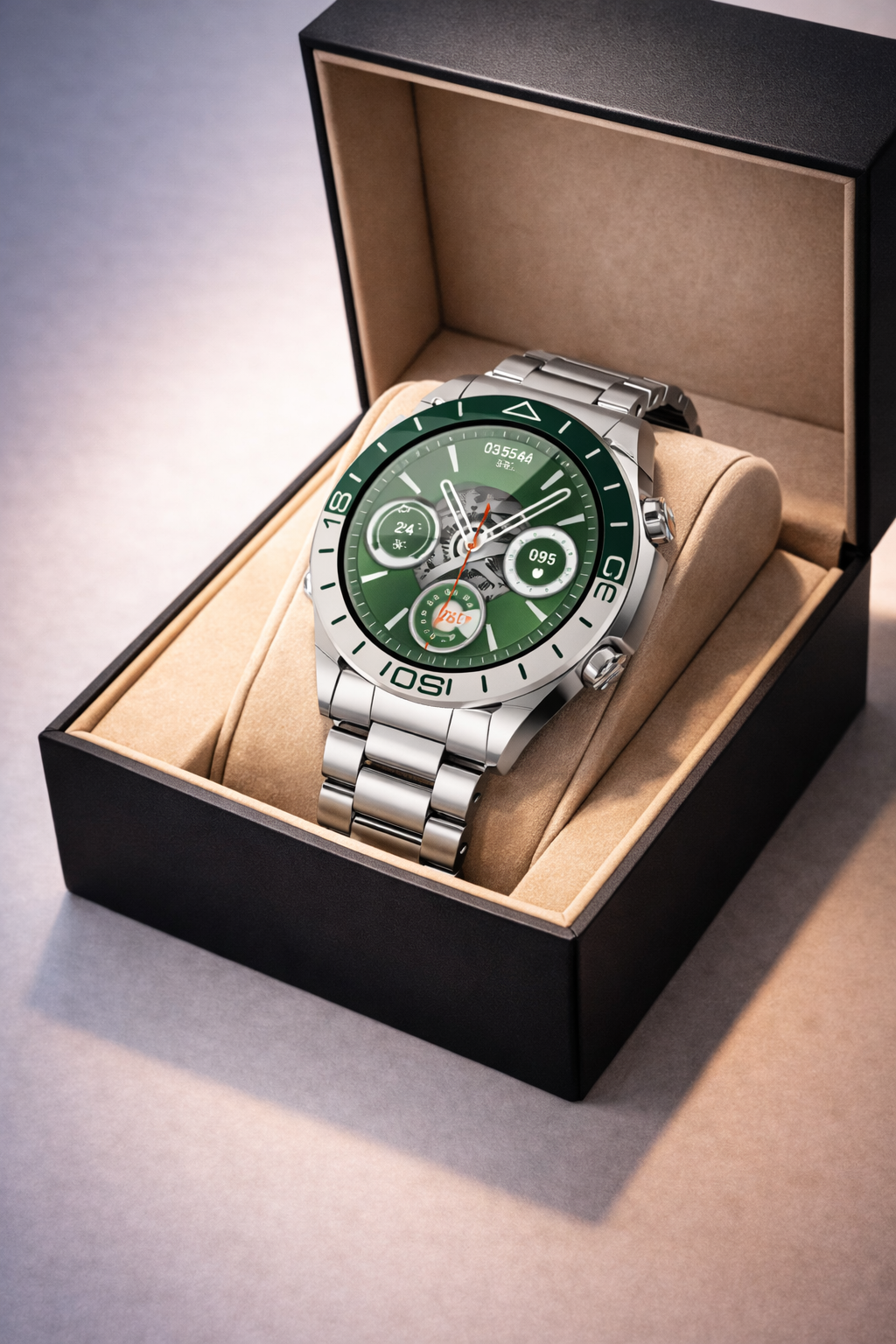 Elevate Your Performance With This Men’s Smart Sports Steel Fitness Watch Limited Edition