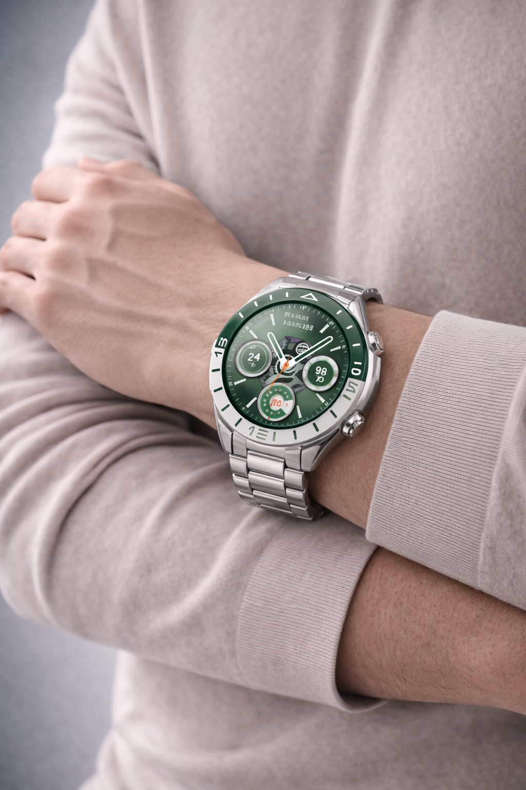 Elevate Your Performance With This Men’s Smart Sports Steel Fitness Watch Limited Edition