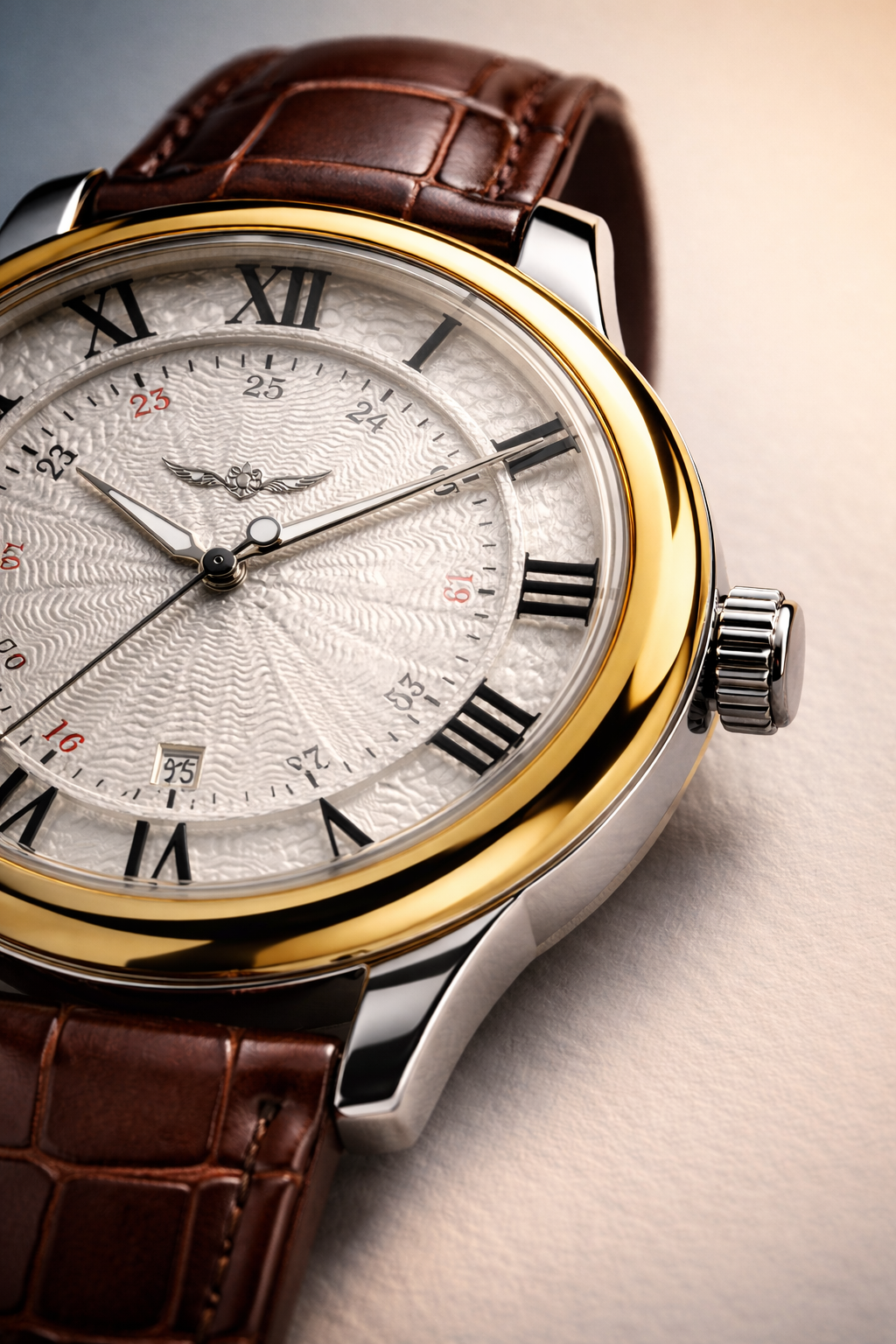 Rise In Confidence With This Men’s Luxury Automatic Leather Watch Limited Edition