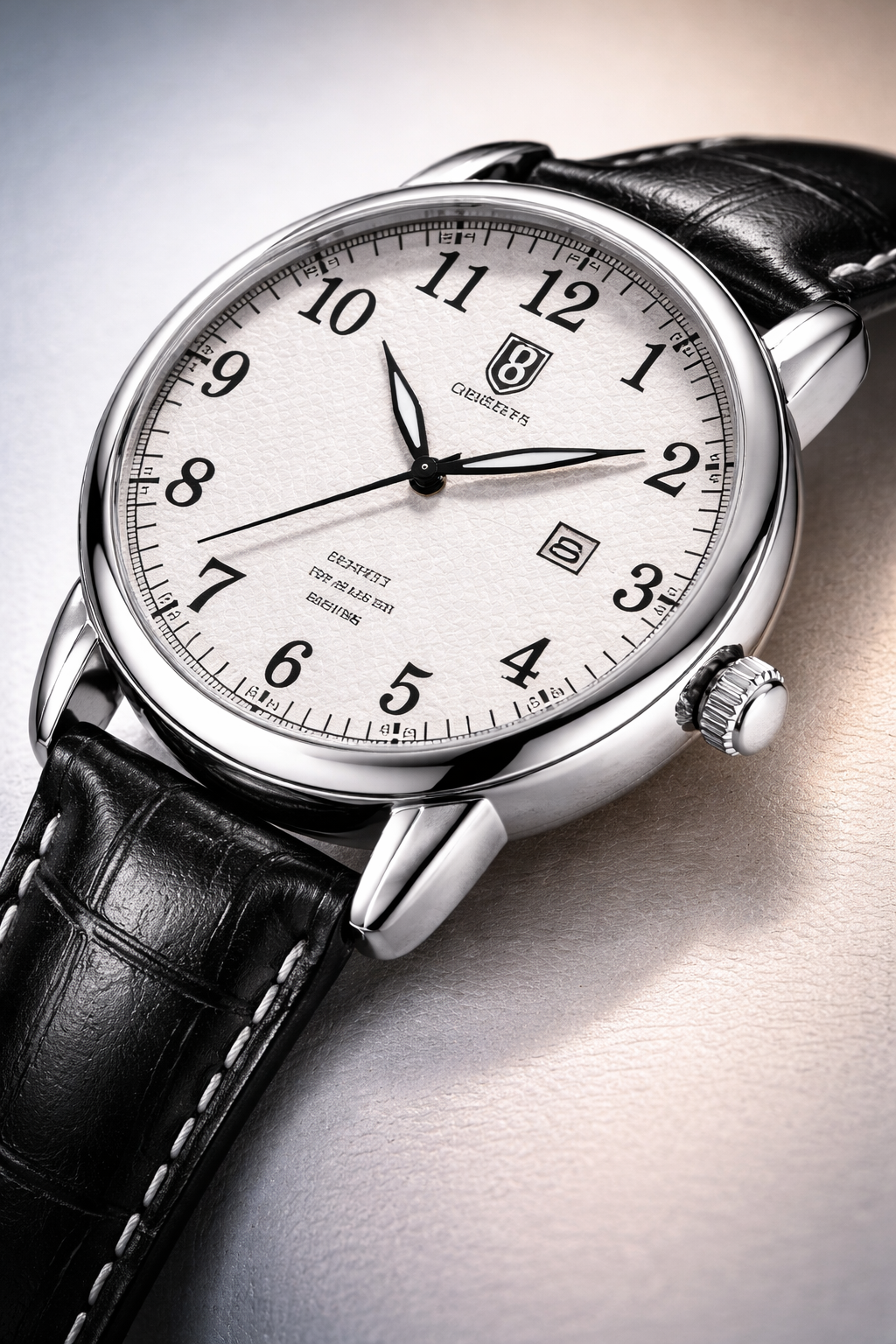 Elevate Your Presence With This Men’s Business Luxury Leather Date Watch Limited Edition